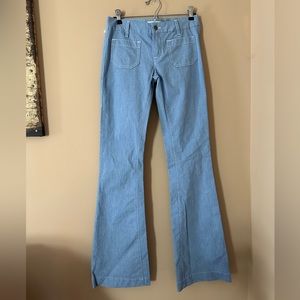 NWT BonPoint Flare low rise jeans